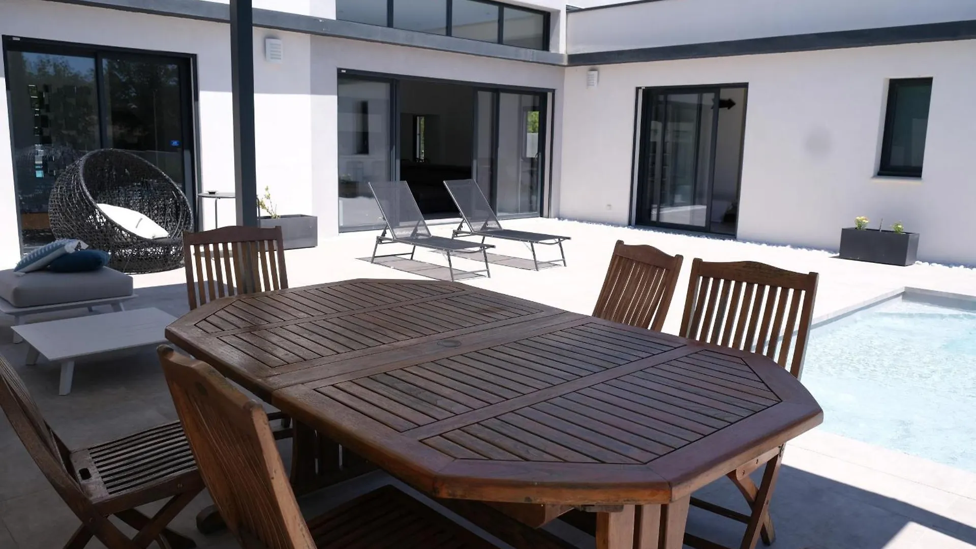 Ls6-408 Erno Villa Contemporaine Avec Piscine Privee 8 Couchages A Chateauneuf De Gadagne - Proche D'Avignon Fransa